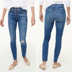 J. Crew stretchy classic everyday Mid-rise Skinny Jeans